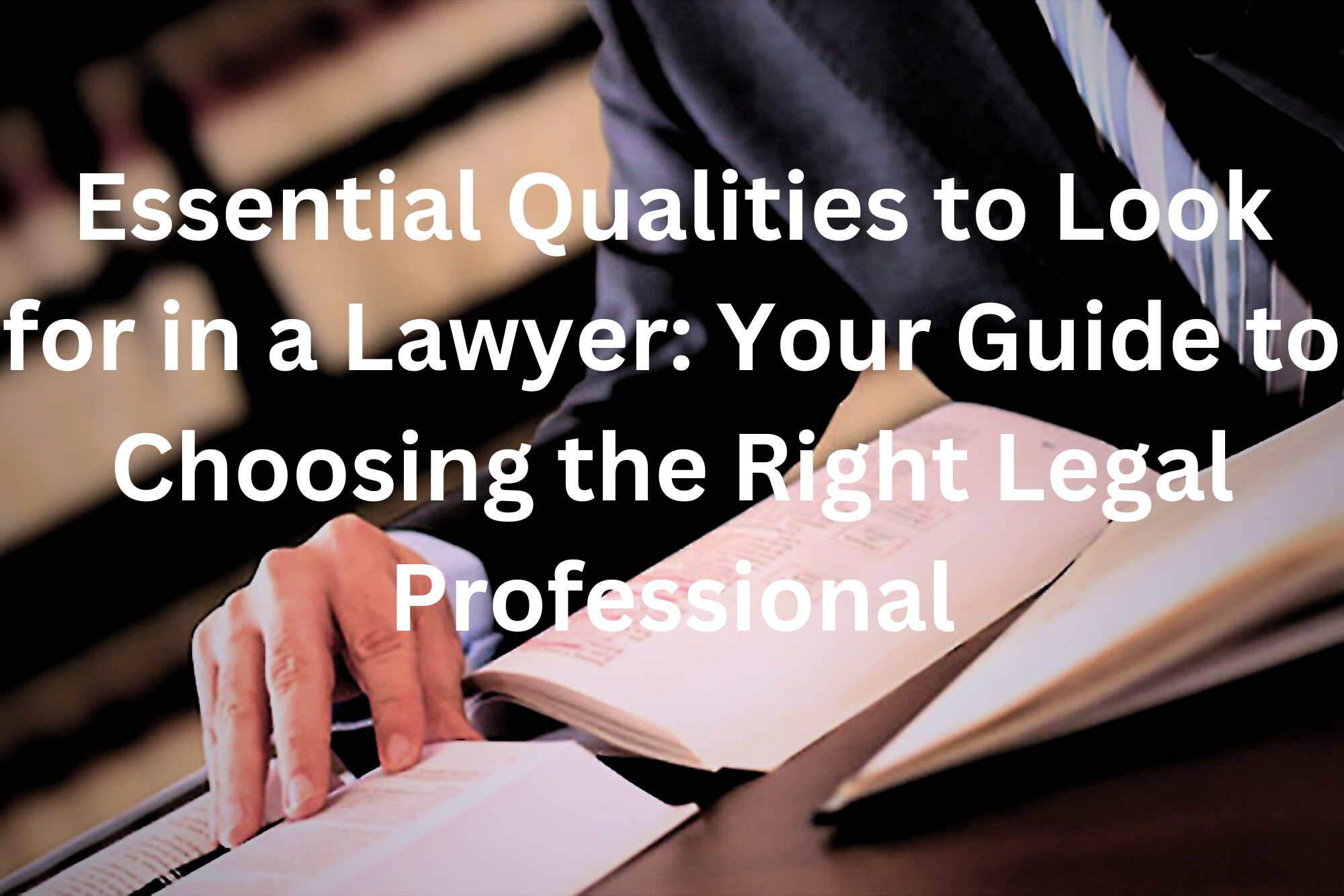 Essential Qualities to Look for in a Lawyer: Your Guide to Choosing the Right Legal Professional